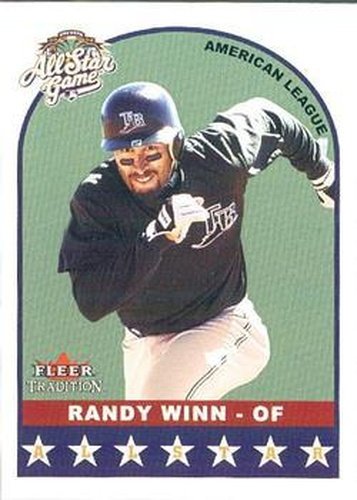 #U317 Randy Winn - Tampa Bay Devil Rays - 2002 Fleer Tradition Update Baseball