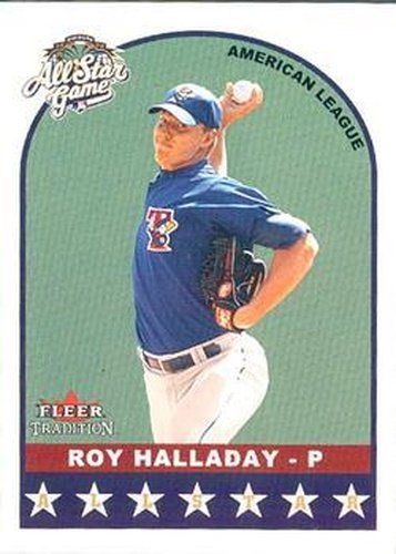 #U321 Roy Halladay - Toronto Blue Jays - 2002 Fleer Tradition Update Baseball