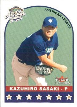 #U325 Kazuhiro Sasaki - Seattle Mariners - 2002 Fleer Tradition Update Baseball