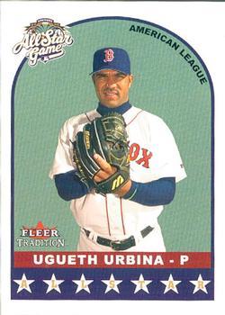 #U328 Ugueth Urbina - Boston Red Sox - 2002 Fleer Tradition Update Baseball