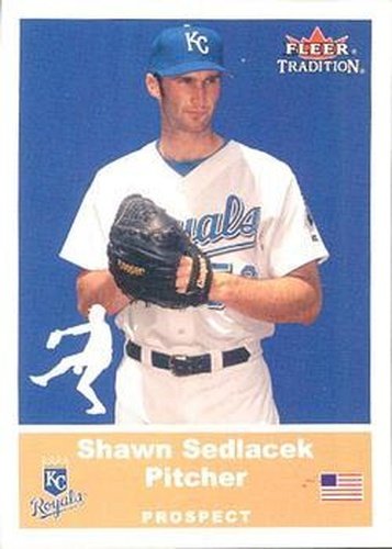 #U32 Shawn Sedlacek - Kansas City Royals - 2002 Fleer Tradition Update Baseball