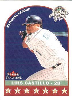#U332 Luis Castillo - Florida Marlins - 2002 Fleer Tradition Update Baseball