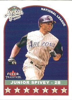 #U333 Junior Spivey - Arizona Diamondbacks - 2002 Fleer Tradition Update Baseball