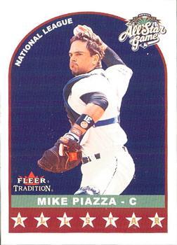 #U338 Mike Piazza - New York Mets - 2002 Fleer Tradition Update Baseball