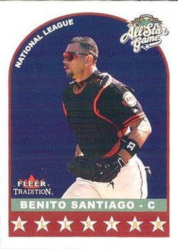 #U339 Benito Santiago - San Francisco Giants - 2002 Fleer Tradition Update Baseball