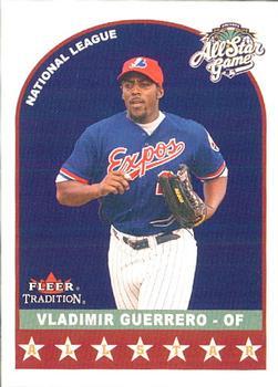 #U342 Vladimir Guerrero - Montreal Expos - 2002 Fleer Tradition Update Baseball