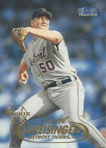 #U34 Seth Greisinger - Detroit Tigers - 1998 Fleer Tradition Update Baseball