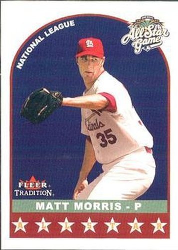 #U352 Matt Morris - St. Louis Cardinals - 2002 Fleer Tradition Update Baseball