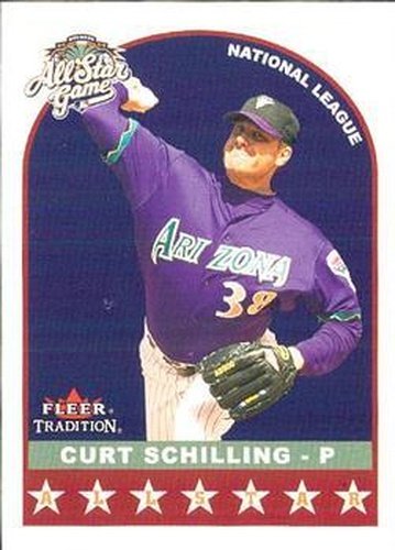 #U354 Curt Schilling - Arizona Diamondbacks - 2002 Fleer Tradition Update Baseball