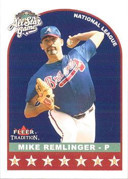 #U359 Mike Remlinger - Atlanta Braves - 2002 Fleer Tradition Update Baseball
