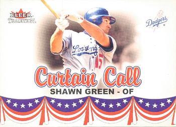#U361 Shawn Green - Los Angeles Dodgers - 2002 Fleer Tradition Update Baseball