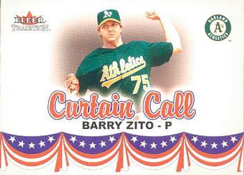 #U370 Barry Zito - Oakland Athletics - 2002 Fleer Tradition Update Baseball