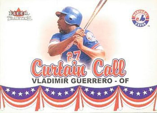 #U373 Vladimir Guerrero - Montreal Expos - 2002 Fleer Tradition Update Baseball