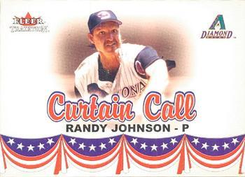 #U374 Randy Johnson - Arizona Diamondbacks - 2002 Fleer Tradition Update Baseball