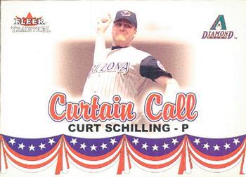 #U379 Curt Schilling - Arizona Diamondbacks - 2002 Fleer Tradition Update Baseball