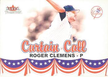 #U382 Roger Clemens - New York Yankees - 2002 Fleer Tradition Update Baseball