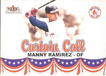 #U385 Manny Ramirez - Boston Red Sox - 2002 Fleer Tradition Update Baseball