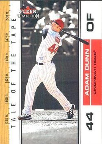 #U388 Adam Dunn - Cincinnati Reds - 2002 Fleer Tradition Update Baseball