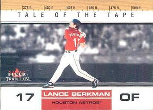 #U392 Lance Berkman - Houston Astros - 2002 Fleer Tradition Update Baseball