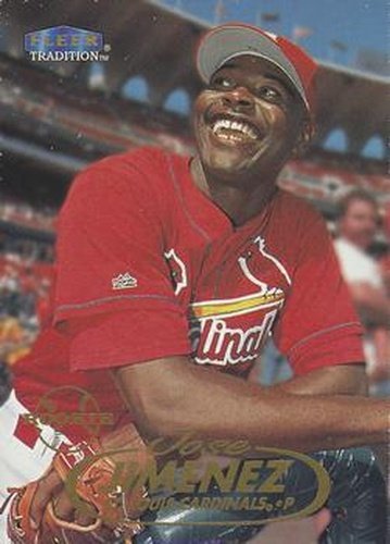 #U39 Jose Jimenez - St. Louis Cardinals - 1998 Fleer Tradition Update Baseball