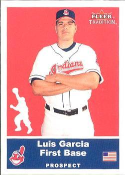 #U47 Luis Garcia - Cleveland Indians - 2002 Fleer Tradition Update Baseball