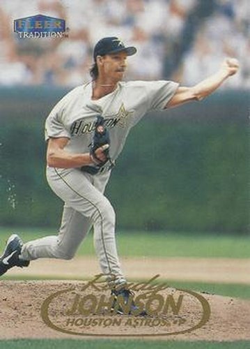 #U49 Randy Johnson - Houston Astros - 1998 Fleer Tradition Update Baseball