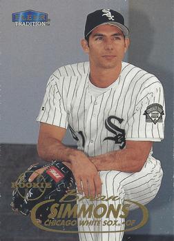 #U50 Brian Simmons - Chicago White Sox - 1998 Fleer Tradition Update Baseball