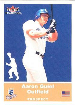 #U51 Aaron Guiel - Kansas City Royals - 2002 Fleer Tradition Update Baseball