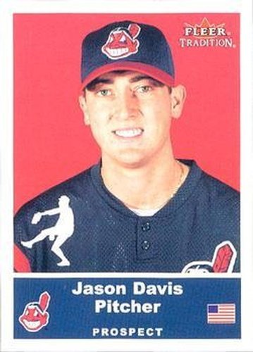#U54 Jason Davis - Cleveland Indians - 2002 Fleer Tradition Update Baseball