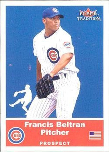 #U55 Francis Beltran - Chicago Cubs - 2002 Fleer Tradition Update Baseball