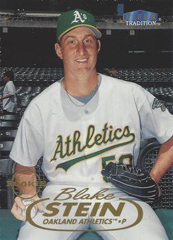 #U66 Blake Stein - Oakland Athletics - 1998 Fleer Tradition Update Baseball