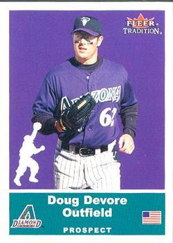 #U68 Doug Devore - Arizona Diamondbacks - 2002 Fleer Tradition Update Baseball