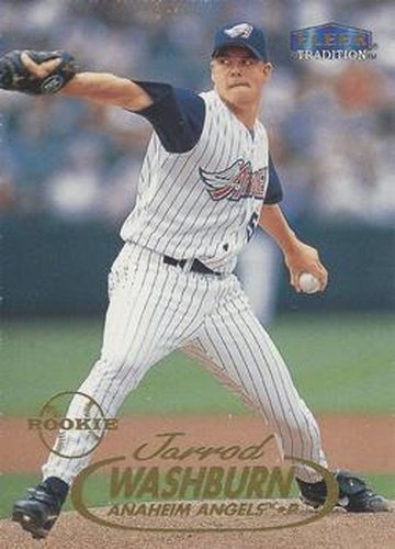 #U79 Jarrod Washburn - Anaheim Angels - 1998 Fleer Tradition Update Baseball