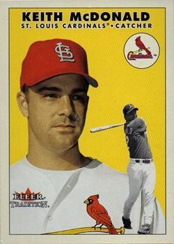 #U80 Keith McDonald - St. Louis Cardinals - 2000 Fleer Tradition Update Baseball