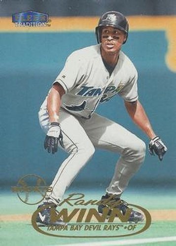 #U85 Randy Winn - Tampa Bay Devil Rays - 1998 Fleer Tradition Update Baseball