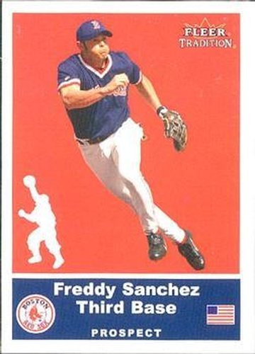#U87 Freddy Sanchez - Boston Red Sox - 2002 Fleer Tradition Update Baseball