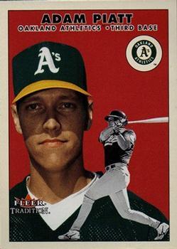 #U88 Adam Piatt - Oakland Athletics - 2000 Fleer Tradition Update Baseball