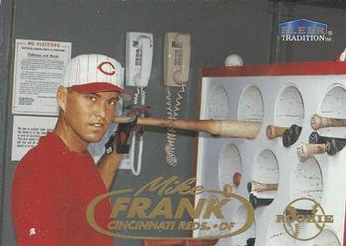 #U90 Mike Frank - Cincinnati Reds - 1998 Fleer Tradition Update Baseball