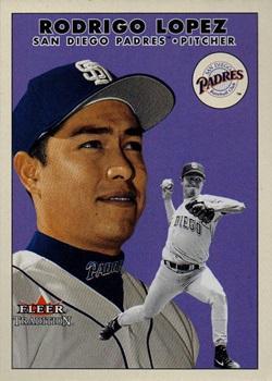 #U90 Rodrigo Lopez - San Diego Padres - 2000 Fleer Tradition Update Baseball
