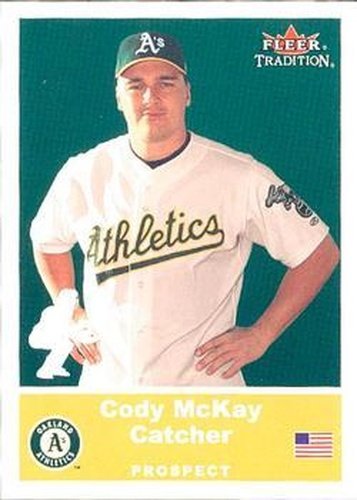 #U91 Cody McKay - Oakland Athletics - 2002 Fleer Tradition Update Baseball