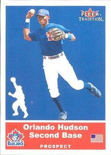 #U95 Orlando Hudson - Toronto Blue Jays - 2002 Fleer Tradition Update Baseball
