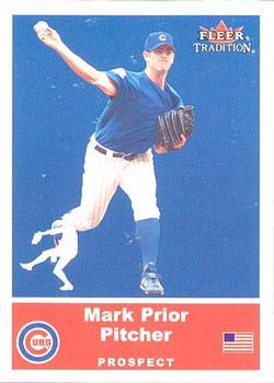 #U97 Mark Prior - Chicago Cubs - 2002 Fleer Tradition Update Baseball
