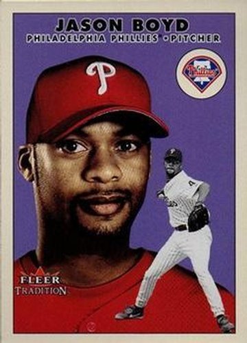 #U99 Jason Boyd - Philadelphia Phillies - 2000 Fleer Tradition Update Baseball