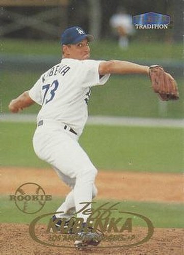#U99 Jeff Kubenka - Los Angeles Dodgers - 1998 Fleer Tradition Update Baseball