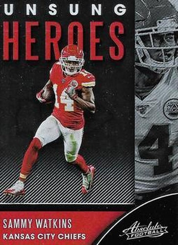 #UH-SW Sammy Watkins - Kansas City Chiefs - 2020 Panini Absolute - Unsung Heroes Football