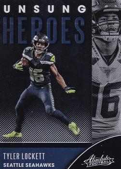#UH-TL Tyler Lockett - Seattle Seahawks - 2020 Panini Absolute - Unsung Heroes Football