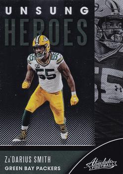 #UH-ZS Za'Darius Smith - Green Bay Packers - 2020 Panini Absolute - Unsung Heroes Football
