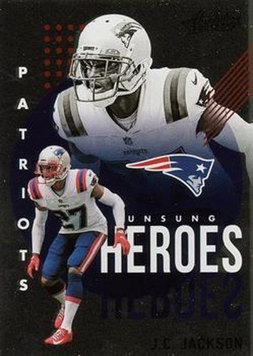 #UH14 J.C. Jackson - New England Patriots - 2021 Panini Absolute - Unsung Heroes Football
