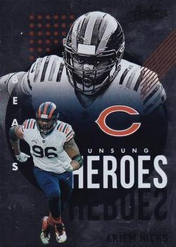 #UH16 Akiem Hicks - Chicago Bears - 2021 Panini Absolute - Unsung Heroes Football