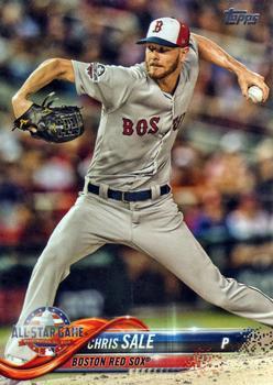 #US101a Chris Sale - Boston Red Sox - 2018 Topps Update Baseball
